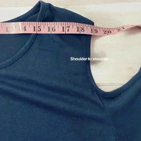 Kancy Store Navy Blue Cold Shoulder Medi Shift Dress Women Plus Size 4XL Leisure - Picture 8 of 15